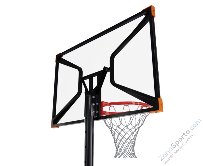 Баскетбольная мобильная стойка DFC Sportsoul 112х72х0,2 см