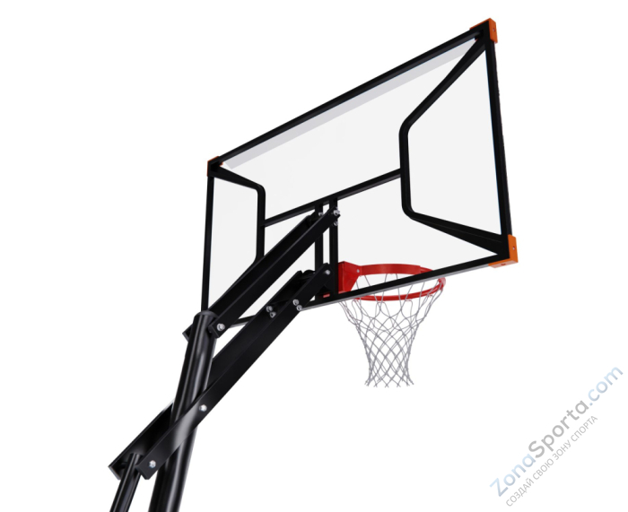 Баскетбольная мобильная стойка DFC Sportsoul 137х84х0,3 см
