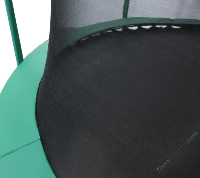 Батут Arland 14FT с внутренней страховочной сеткой и лестницей (Dark green)