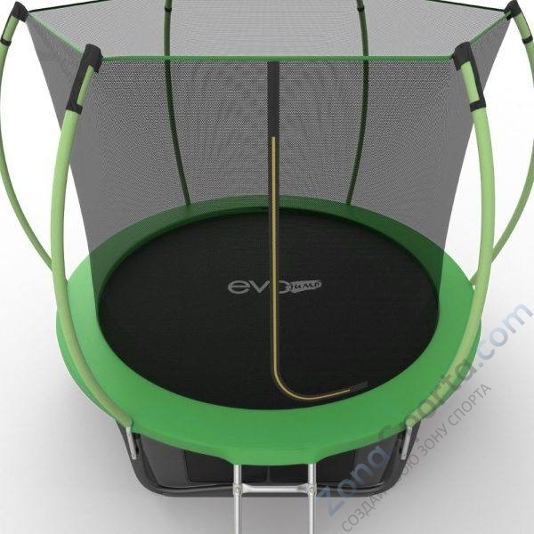 Батут Evo Jump Internal 10ft (Green) с нижней сетью