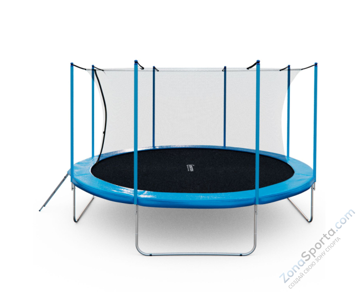 Батут каркасный с сеткой DFC Kondition 14 ft с лестницей