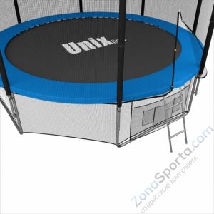 Батут Unix line 12 ft outside (Blue)