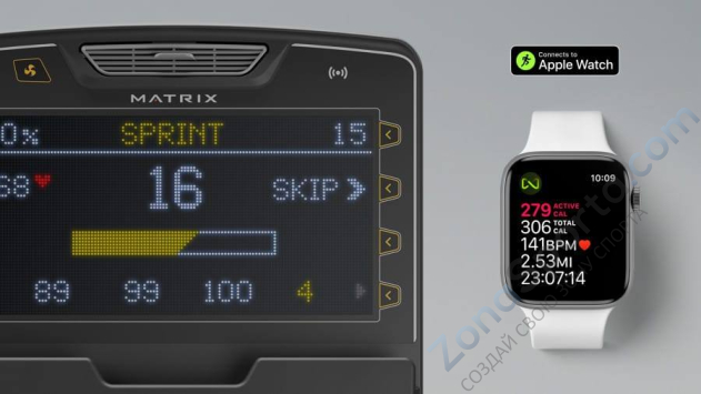 Беговая дорожка Matrix Lifestyle с консолью Premium LED