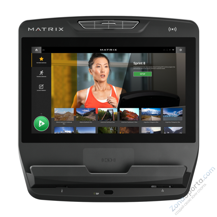 Беговая дорожка Matrix Performance с консолью Touch XL Base