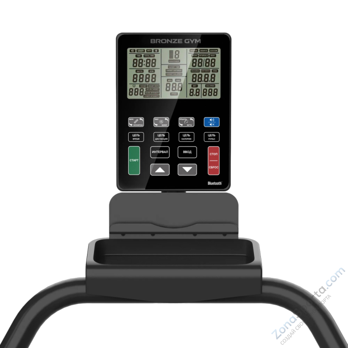 Беговая дорожка профессиональная инерционная механическая Bronze Gym T940M Caterpillar New