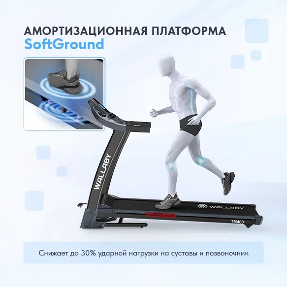 Беговая дорожка Wallaby TM400