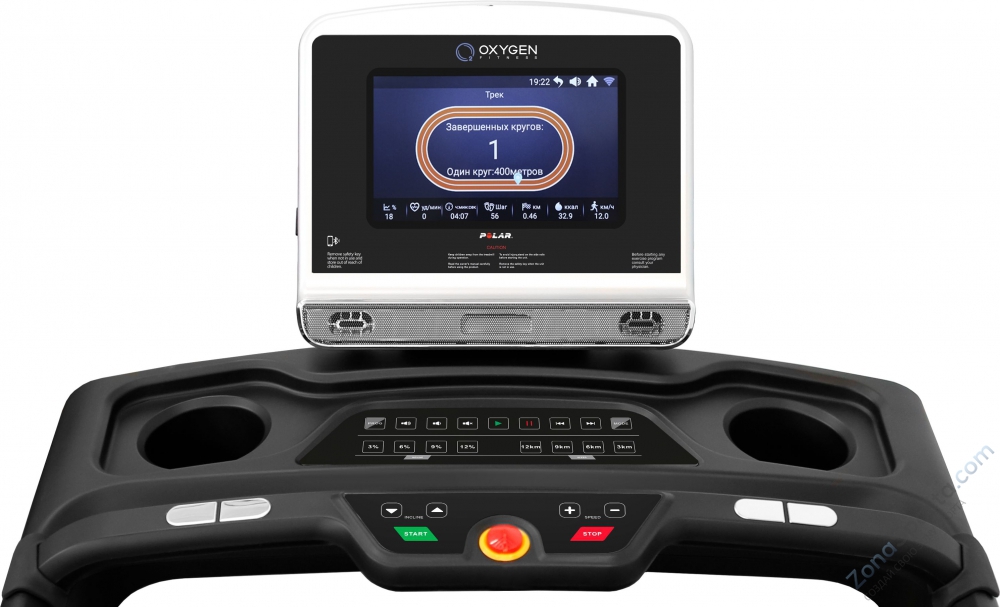 Беговая дорожка Oxygen Fitness New Classic Platinum AC TFT