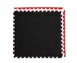 Будо-мат DFC, 100 x 100 см, 40 мм, цвет черно-красный