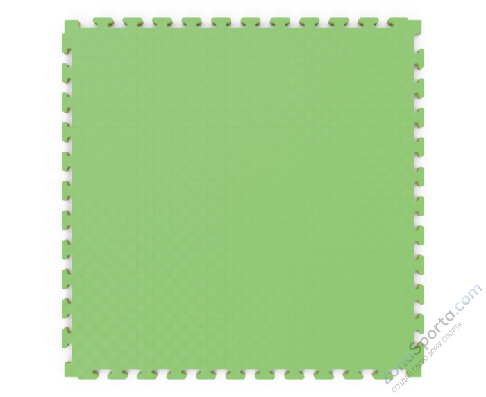 Будо-мат EVA DFC 100 x 100 см, 20 мм, цвет желто-зеленый