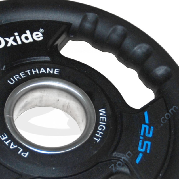Черный олимпийский полиуретановый диск Oxide OWP02 2.5 кг
