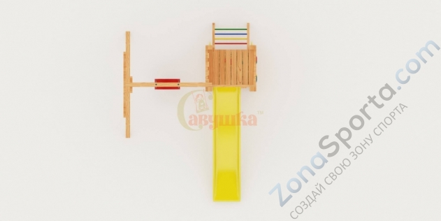 Детская площадка Савушка Мастер 6 с качелями