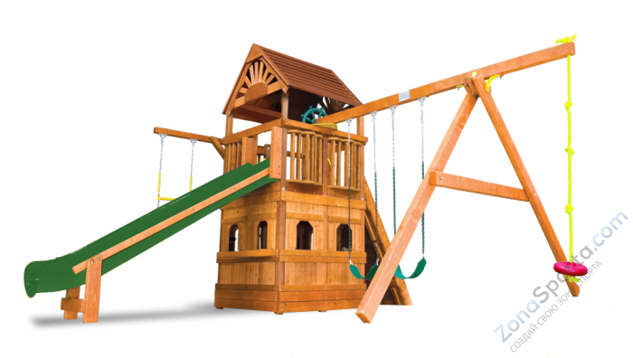 Детская игровая площадка Саншайн Фанхаус II Закрытый Домик ДК (Sunshine Funhouse II with LL WR)