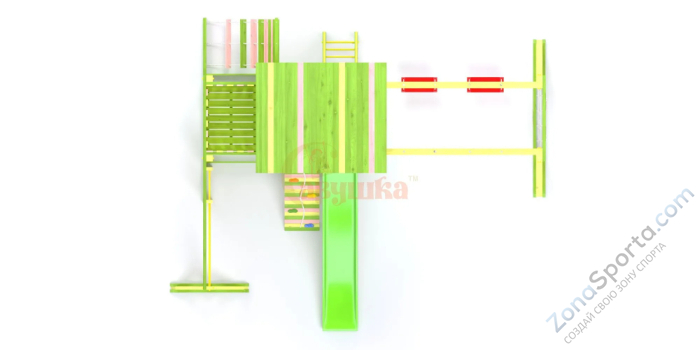 Детская игровая площадка Савушка-15 (Color-10)