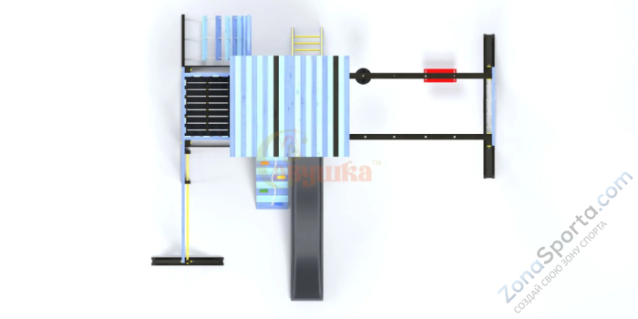 Детская игровая площадка Савушка-15 (Color-3)