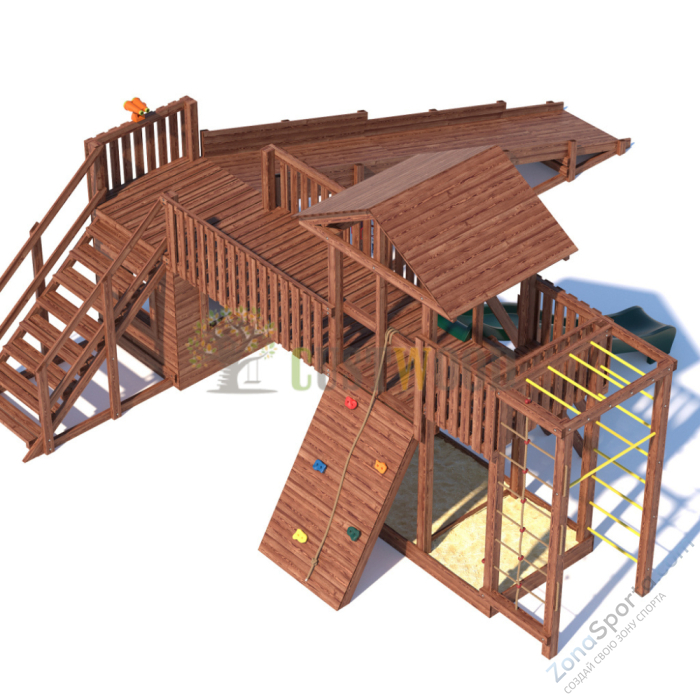 Детская площадка CustWood All-Season 7 (круглый год)