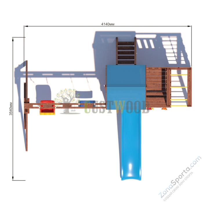 Детская площадка CustWood Scout SC4