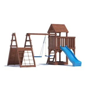 Детская площадка CustWood Scout SC8 с деревянной крышей