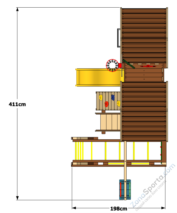 Детская площадка для дома Baby Mark 3