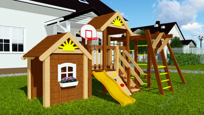Детская площадка для дома Baby Mark 6