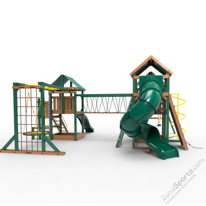 Детская площадка Пикник Форест Стэйдж К с винтовой трубой