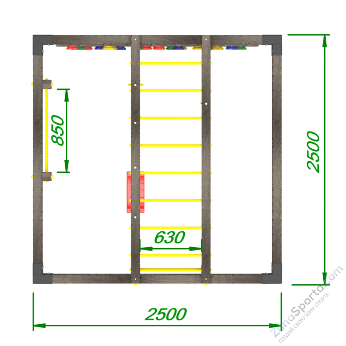 Детская площадка Пикник Куб Black