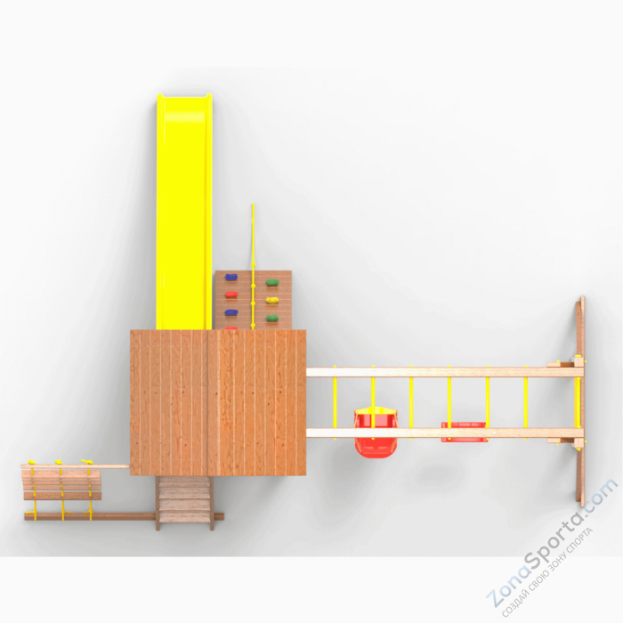 Детская площадка Пикник Оптимус Д с рукоходом