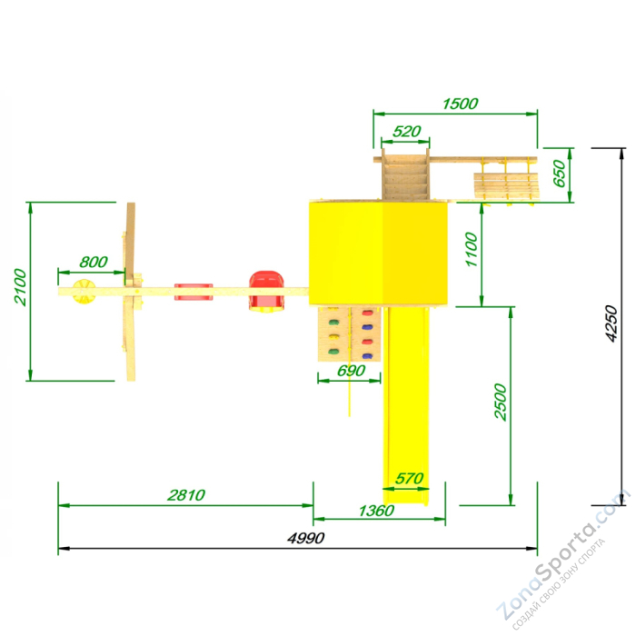 Детская площадка Пикник Стандарт Д