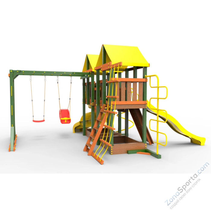 Детская площадка Пикник Вега Пацифик Light с винтовой трубой