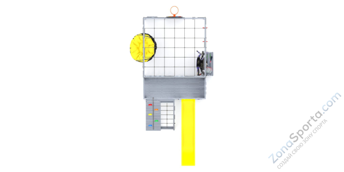 Детская площадка Савушка Куб-3 (Серый)