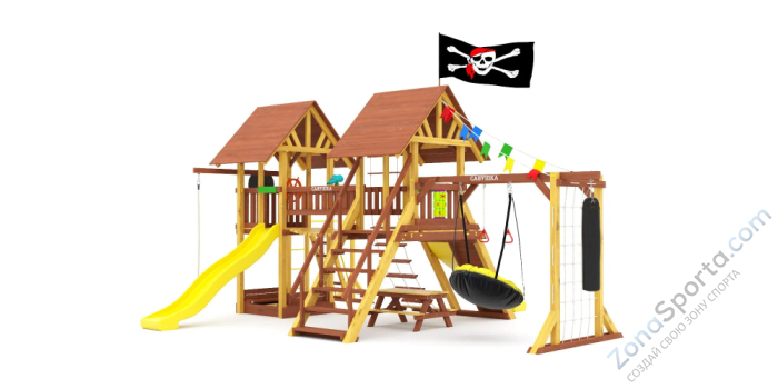Детская площадка Савушка Люкс 9 Comfort