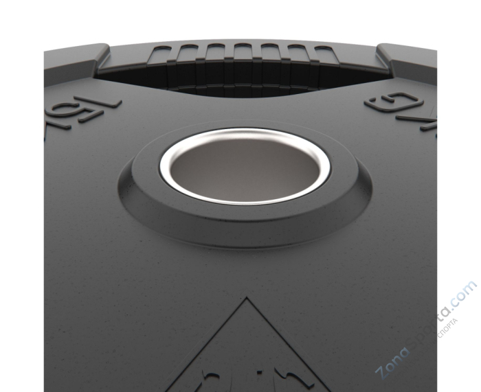 Диск обрезиненный с хватом 15 кг / диаметр 51 мм DFC