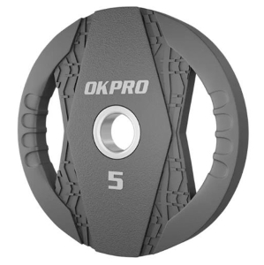 Диск олимпийский обрезиненный 5 кг OKPRO OK2005C-0500