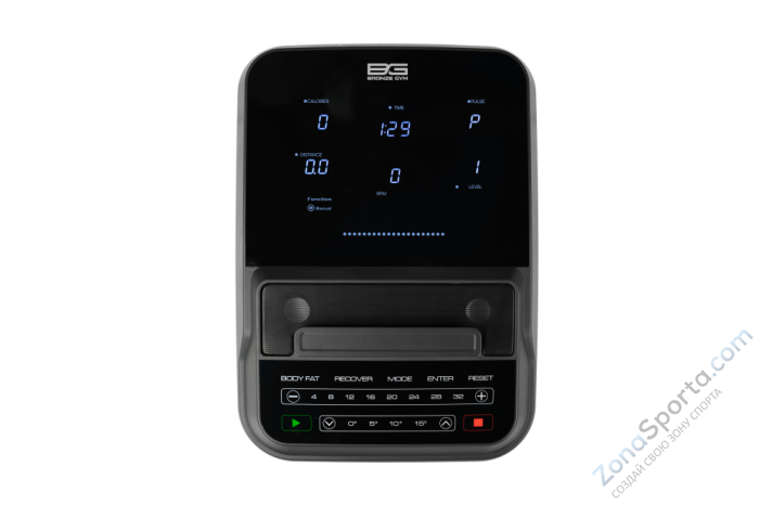 Эллиптический тренажер с автонаклоном Bronze Gym X700M