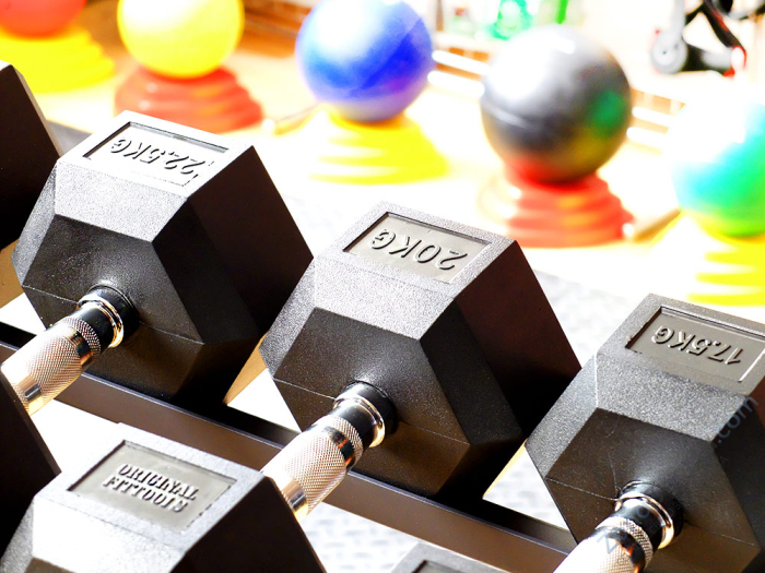 Гантель 17,5 кг гексагональная Original FitTools FT-HEX-17,5