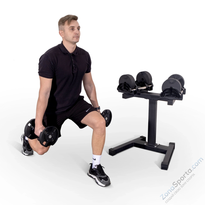 Гантель с регулировкой веса Protrain HC-AD1-32B (2-32 кг)