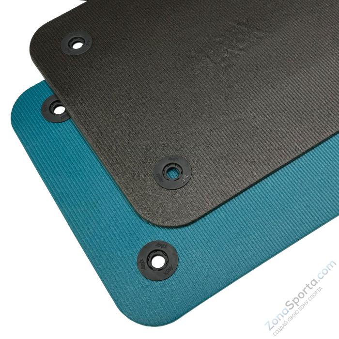 Гимнастический коврик Airex Fitline 140 с люверсами темно-серый