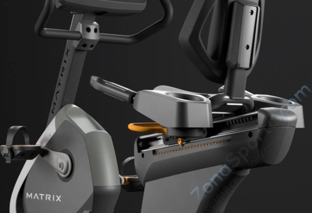 Горизонтальный велоэргометр Matrix Performance с консолью Touch