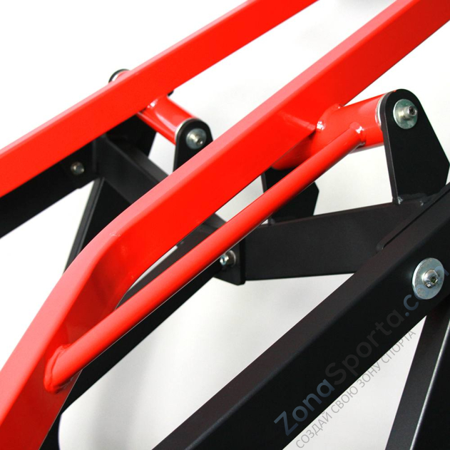 Грудной жим наклонный на свободных весах Protrain 8212