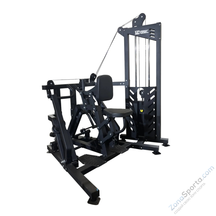 Грузоблочный тренажер Хаммер рычажная тяга DEXsport AG-053