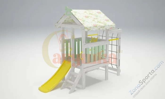 Игровой комплекс Савушка Baby 13 оливковый