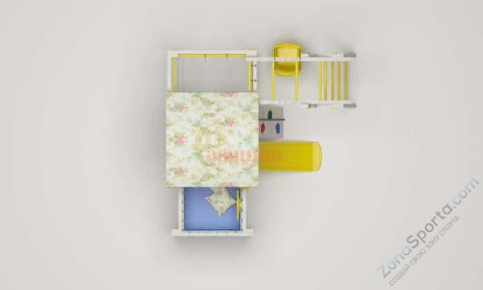 Игровой комплекс Савушка Baby 2 голубой