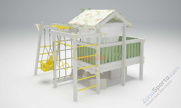 Игровой комплекс Савушка Baby 2 оливковый