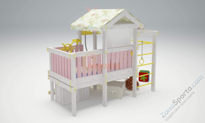 Игровой комплекс Савушка Baby 6 розовый