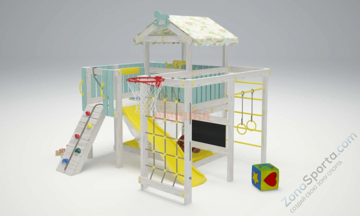 Игровой комплекс Савушка Baby 8 голубой