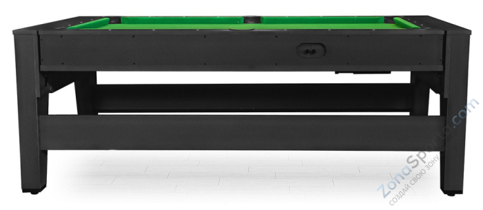 Игровой стол - трансформер (бильярд, аэрохоккей, настольный теннис) Twister (черный)