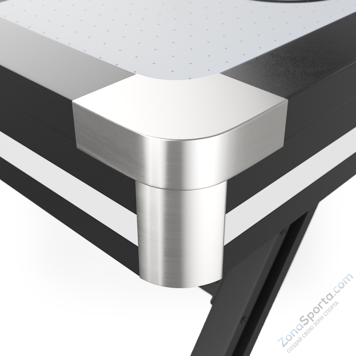 Игровой стол Unix Line Аэрохоккей (226х125 cм) Black White