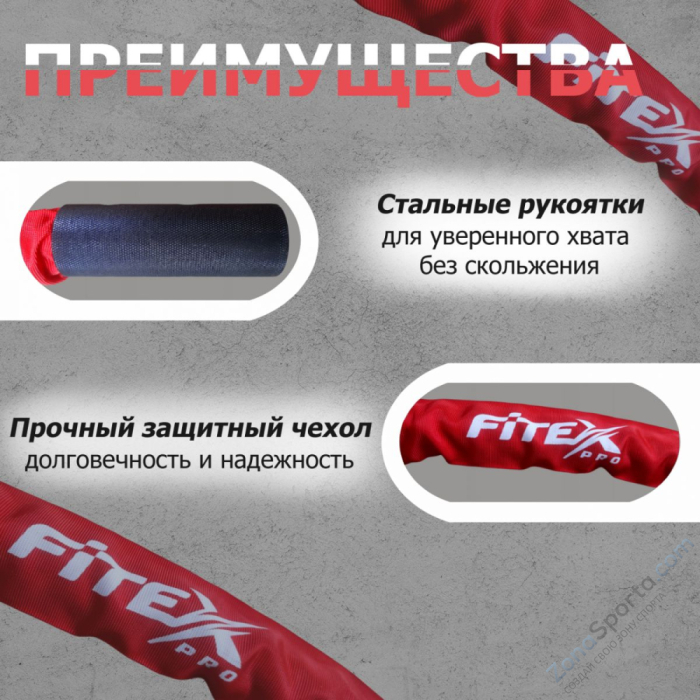 Канат для функционального тренинга Fitex FTX1379