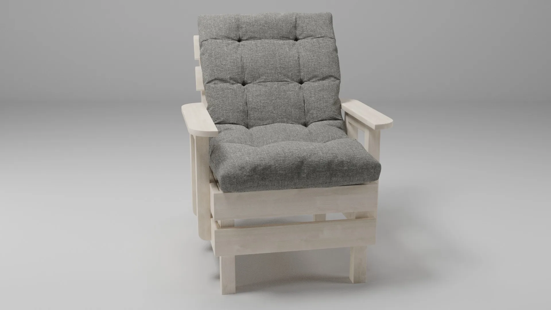 Кресло деревянное мягкое Savushka Type-D