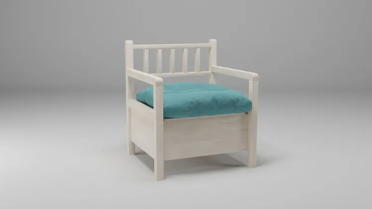 Кресло деревянное мягкое Savushka Type-F