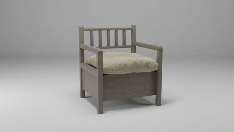 Кресло деревянное мягкое Savushka Type-F